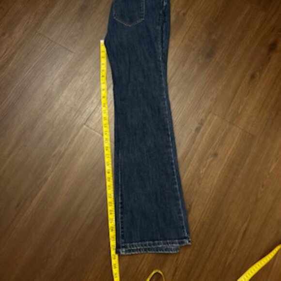 Michael Kors Wide Straight Leg Women's Mid-rise Jeans Sz 4 - Picture 6 of 12